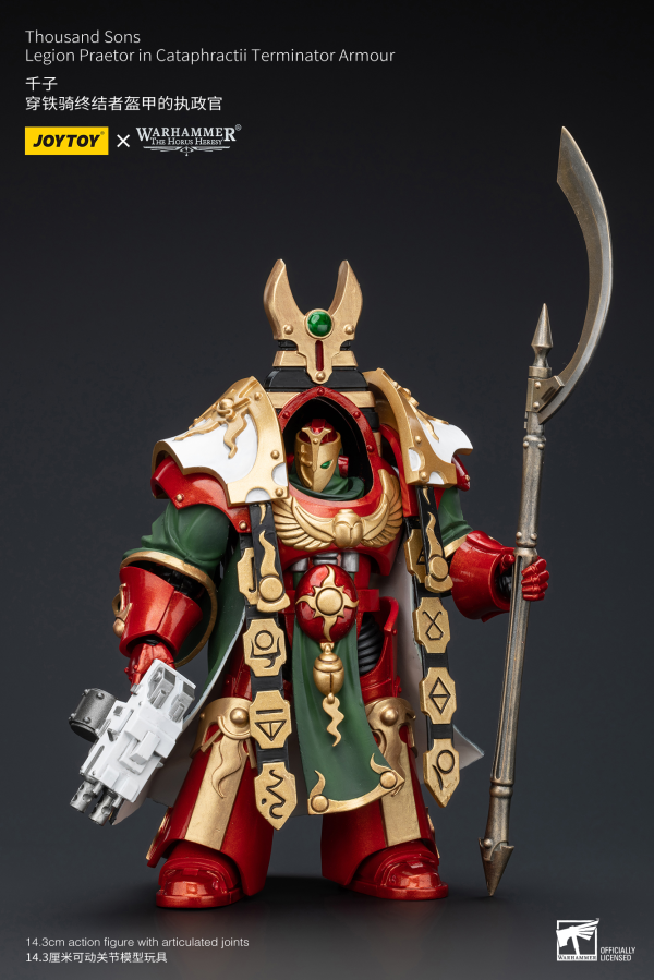 Joy Toy Thousand sons Legion Praetor in Cataphractii  Terminator Armour(6973130375765)(6973130375765)