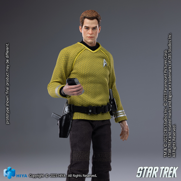 HIYA Toys Exquisite Super Series 1/12 Scale STAR TREK Kirk