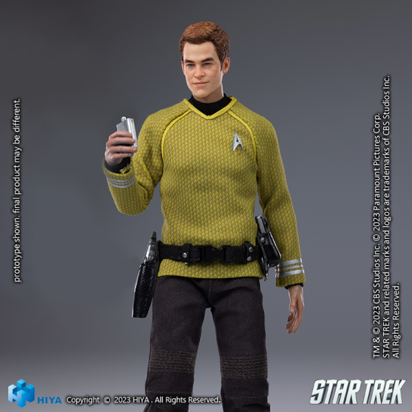 HIYA Toys Exquisite Super Series 1/12 Scale STAR TREK Kirk