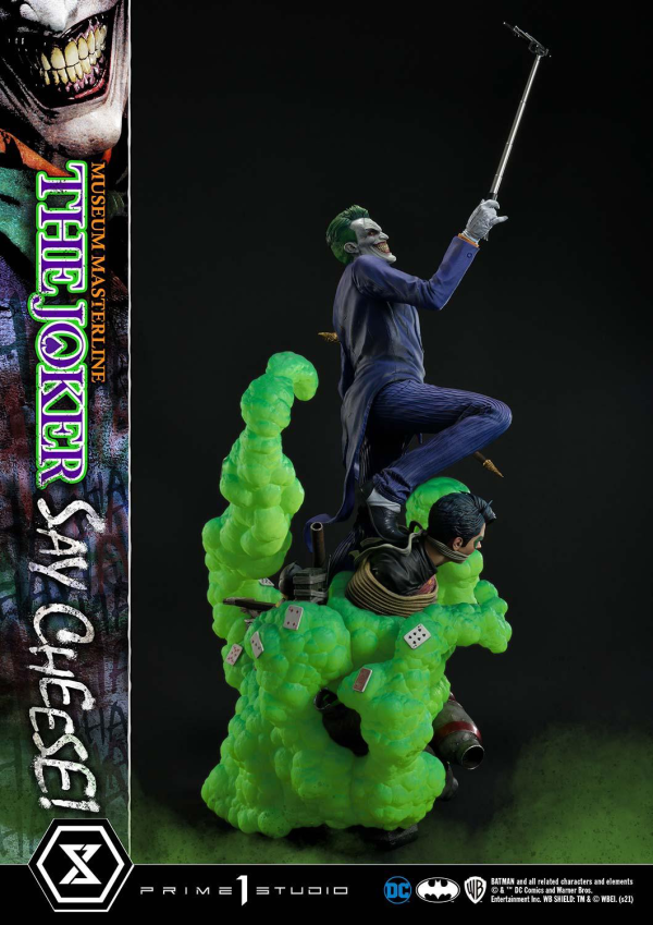 Prime 1 Studio Museum Masterline Batman (Comics) The Joker - Say Cheese DX Bonus Version | 4580708035123