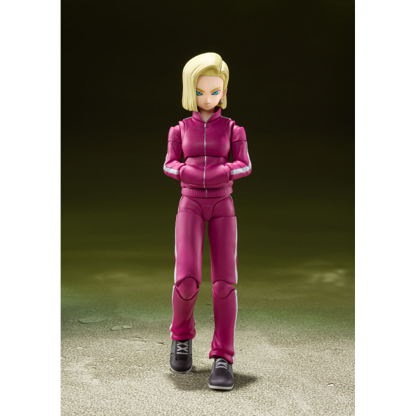 BANDAI Spirits S.H.Figuarts ANDROID 18-UNIVERSE SURVIVAL SAGA- (P-Bandai Exclusive)