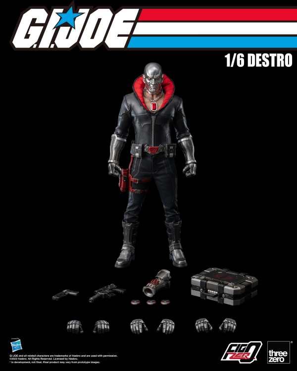 threezero G.I. Joe - FigZero 1/6 Destro(4895250808126)(4895250808126)