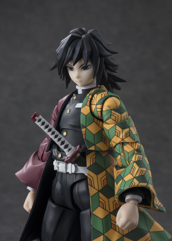 BANDAI Tamashii GIYU TOMIOKA "Demon Slayer: Kimetsu no Yaiba", TAMASHII NATIONS S.H.Figuarts