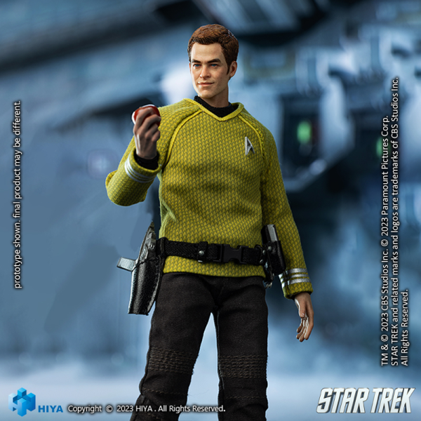 HIYA Toys Exquisite Super Series 1/12 Scale STAR TREK Kirk