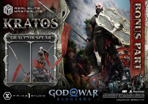 Prime 1 Studio Real Elite Masterline God of War: Ragnarok Kratos Ultimate Bonus Version(4582647120809)(4582647120809)