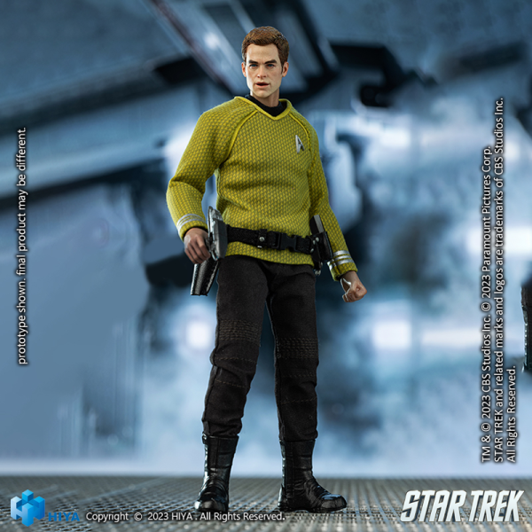 HIYA Toys Exquisite Super Series 1/12 Scale STAR TREK Kirk