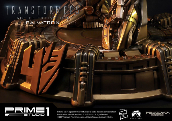 Prime 1 Studio Museum Masterline Transformers: Age of Extinction (Film) Galvatron Gold Version | 4562471904462