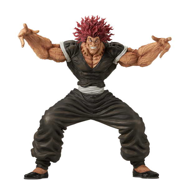 BANDAI Yujiro Hanma (The World Can Be Changed With One Fist) "Baki", Bandai Spirits Masterlise Ichibansho Figure(4573102684868)(4573102684868)