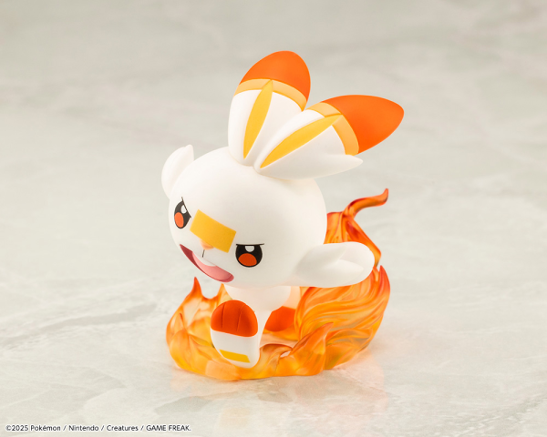 KOTOBUKIYA Pokémon VICTOR with SCORBUNNY ARTFX J STATUE(4934054067718)(4934054067718)