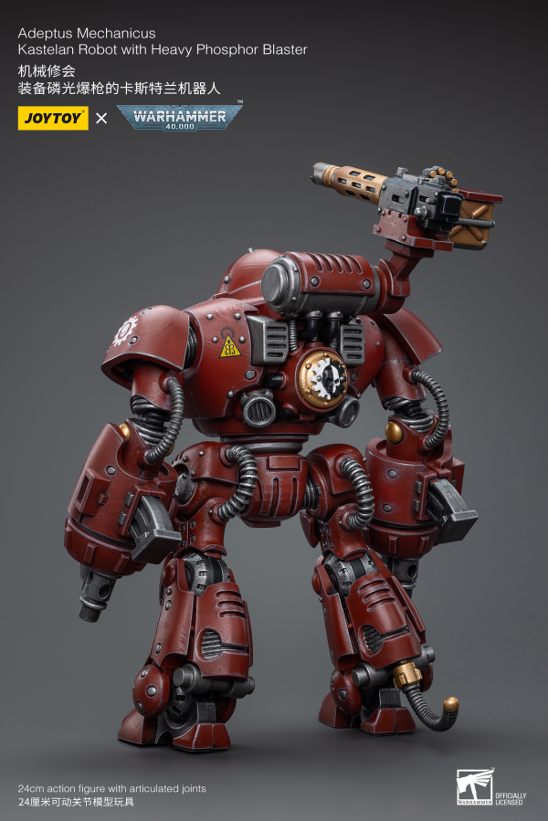 Joy Toy Adeptus Mechanicus Kastelan Robot with Heavy Phosphor Blaster