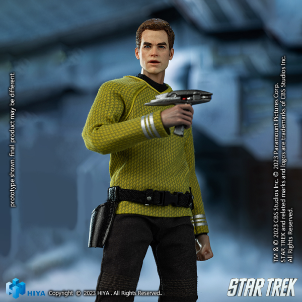 HIYA Toys Exquisite Super Series 1/12 Scale STAR TREK Kirk