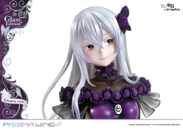 Prime 1 Studio PRISMA WING Re:ZERO -Starting Life in Another World- Echidna Glass Edition 1/7 Scale Pre-Painted Figure | 4580708049526