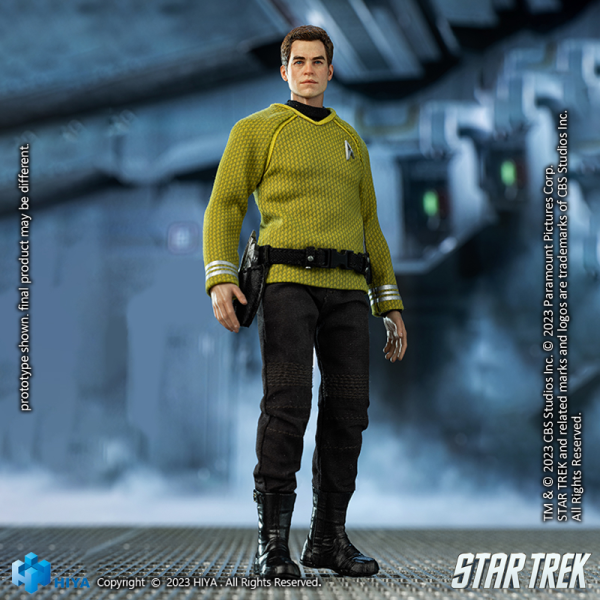 HIYA Toys Exquisite Super Series 1/12 Scale STAR TREK Kirk