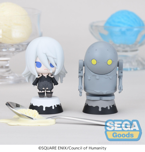 SEGA Tiny Melties TV Anime "NieR:Automata Ver1.1a" Mini Figure Vol.2 (EX) [Pack of: 1 A2, 1 Machine Lifeform] | 4580779548317