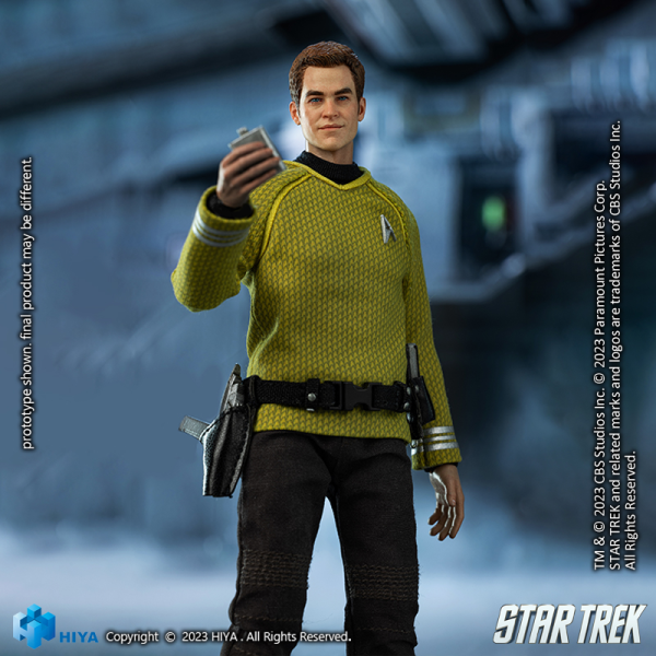 HIYA Toys Exquisite Super Series 1/12 Scale STAR TREK Kirk