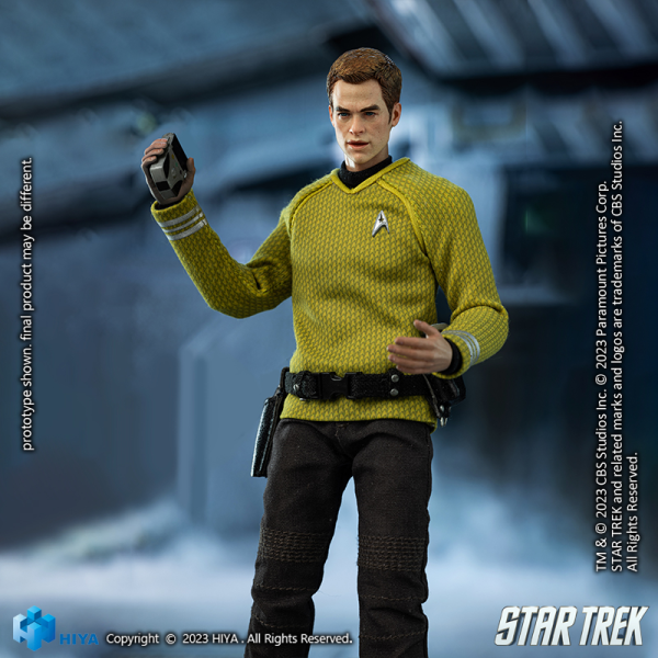 HIYA Toys Exquisite Super Series 1/12 Scale STAR TREK Kirk