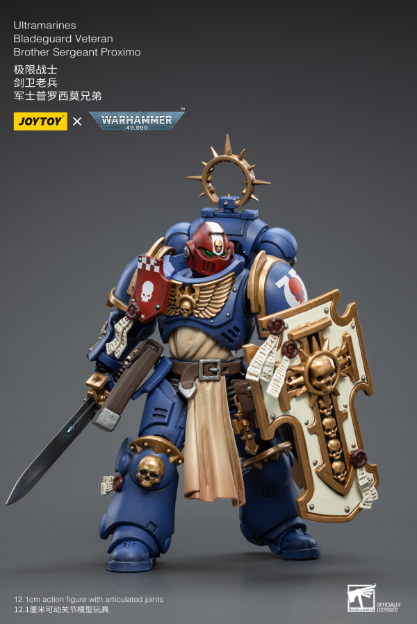 Joy Toy Ultramarines Bladeguard VeteranBrother Sergeant Proximo