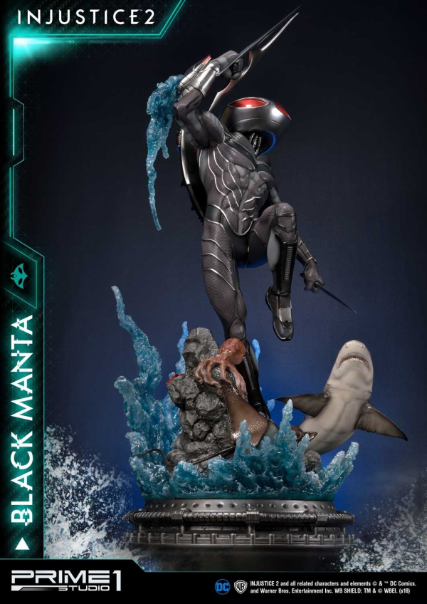 Prime 1 Studio Premium Masterline Injustice 2 Black Manta EX Version(4562471907180)(4562471907180)