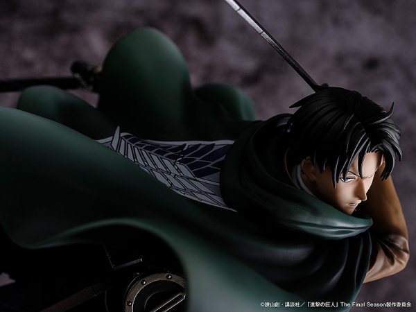 ATTACK ON TITAN HUMANITYS STRONGEST SOLDIER LEVI 1/6 FIG