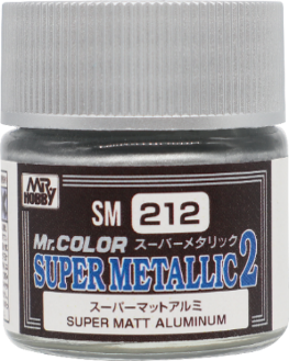 Mr Hobby Mr Color Super Metallic - SM212 SUPER MATT ALUMINIUM | 4973028734300