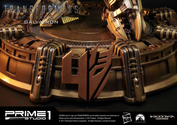 Prime 1 Studio Museum Masterline Transformers: Age of Extinction (Film) Galvatron Gold Version | 4562471904462