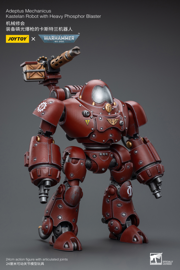 Joy Toy Adeptus Mechanicus Kastelan Robot with Heavy Phosphor Blaster