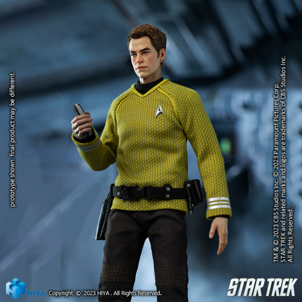 HIYA Toys Exquisite Super Series 1/12 Scale STAR TREK Kirk