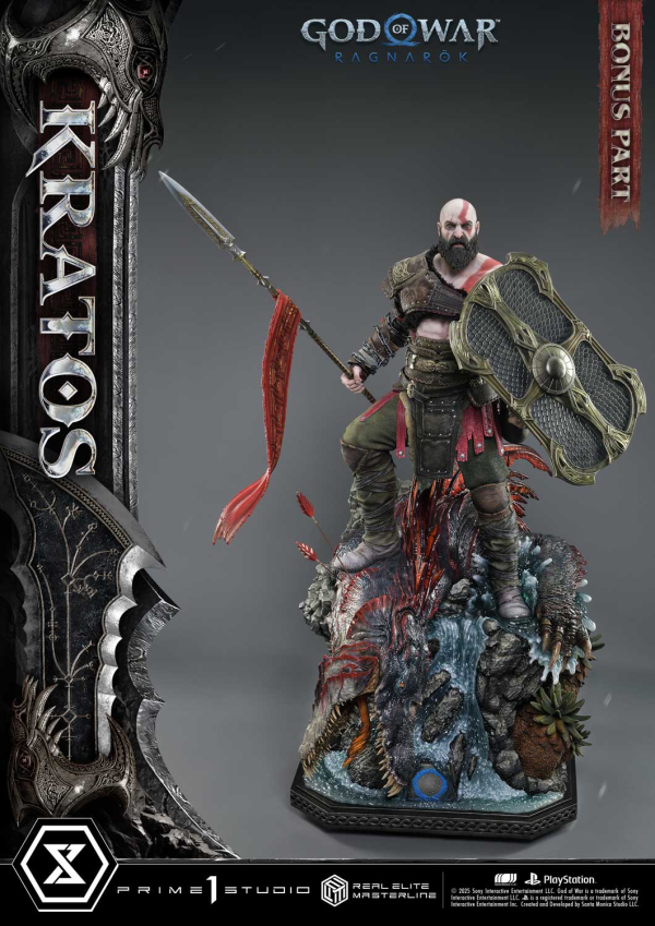 Prime 1 Studio Real Elite Masterline God of War: Ragnarok Kratos Ultimate Bonus Version(4582647120809)(4582647120809)