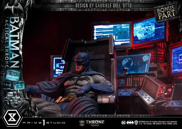 Prime 1 Studio Throne Legacy Batman (Comics) Batman Tactical Throne "Design by Gabriele Dell'Otto" Ultimate Bonus Version | 4580708047317