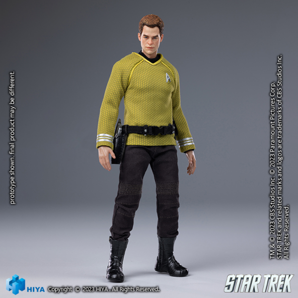 HIYA Toys Exquisite Super Series 1/12 Scale STAR TREK Kirk