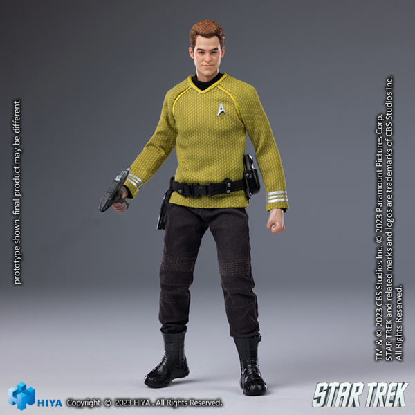 HIYA Toys Exquisite Super Series 1/12 Scale STAR TREK Kirk