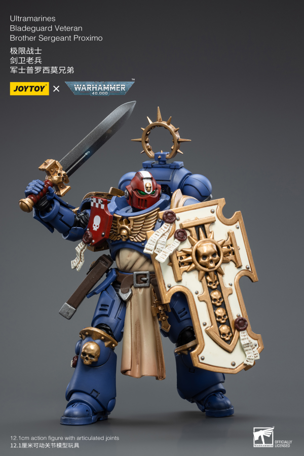 Joy Toy Ultramarines Bladeguard VeteranBrother Sergeant Proximo