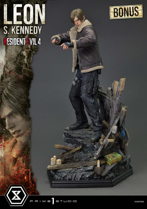 Prime 1 Studio Ultimate Premium Masterline Resident Evil 4 Leon S. Kennedy Bonus Version(4582647120908)(4582647120908)