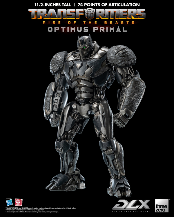 Three Zero Transformers: Rise of the Beasts - DLX Optimus Primal