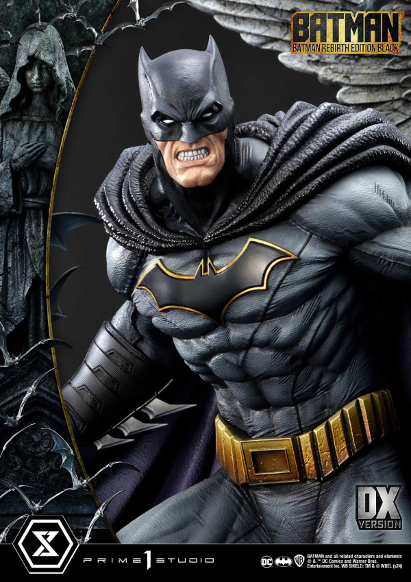 Prime 1 Studio Ultimate Premium Masterline Batman (Comics) Batman Rebirth Edition (Black) Deluxe Version | 4580708049793