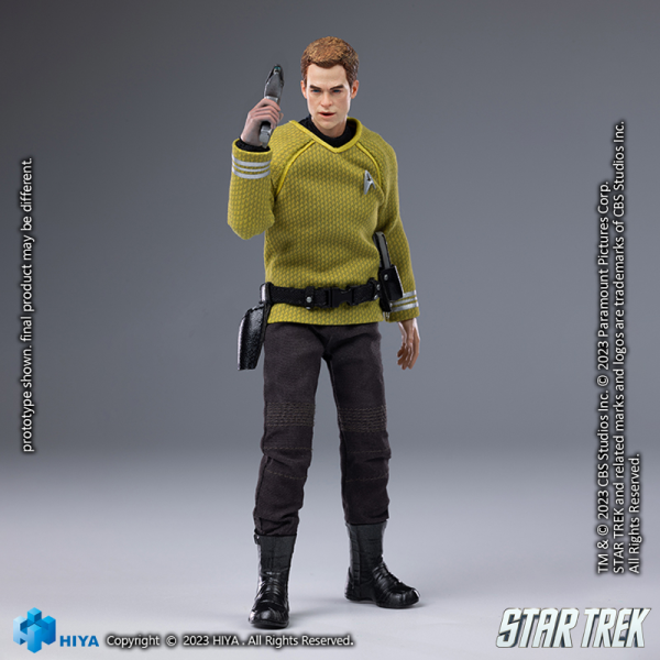 HIYA Toys Exquisite Super Series 1/12 Scale STAR TREK Kirk