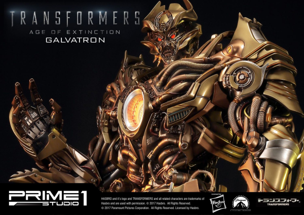 Prime 1 Studio Museum Masterline Transformers: Age of Extinction (Film) Galvatron Gold Version | 4562471904462