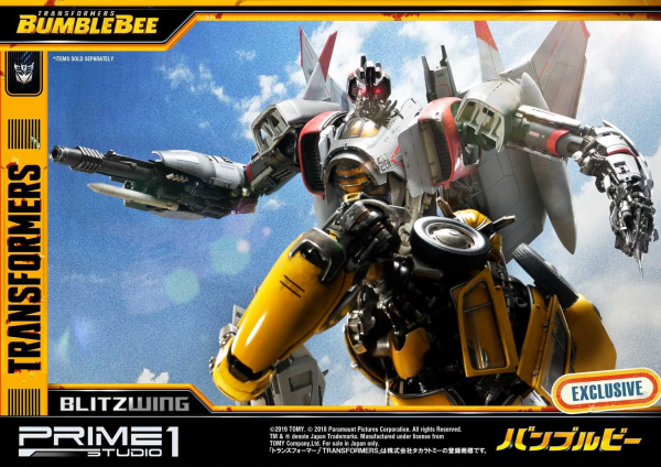 Prime 1 Studio Museum Masterline Transformers: Bumblebee (Film) Blitzwing EX Version | 4562471908088