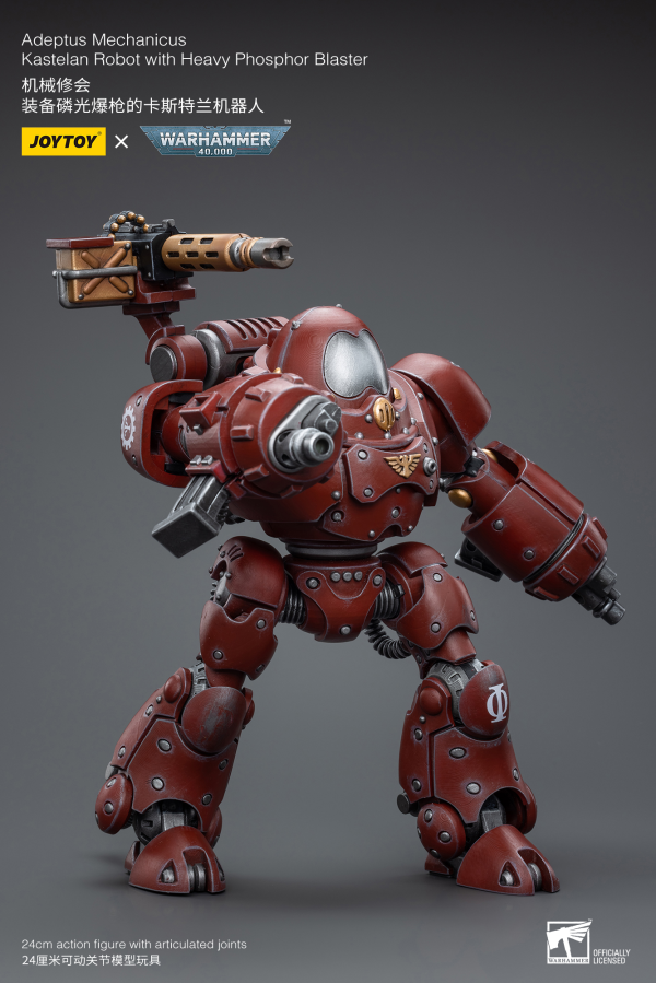 Joy Toy Adeptus Mechanicus Kastelan Robot with Heavy Phosphor Blaster