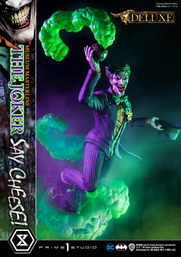 Prime 1 Studio Museum Masterline Batman (Comics) The Joker - Say Cheese DX Bonus Version | 4580708035123