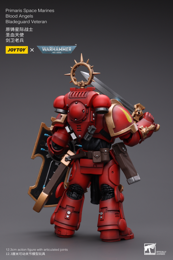 Joy Toy Primaris Space Marines Blood Angels Bladeguard Veteran