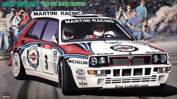 Hasegawa [CR15] 1:24 LANCIA SUPER DELTA ('92 WRC MAKES CHAMPION)(4967834252158)(4967834252158)