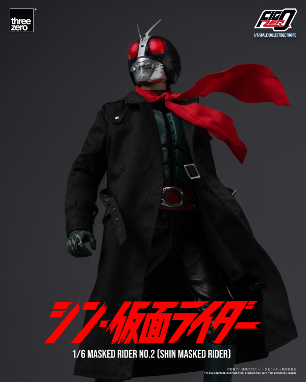 threezero FigZero 1/6 Masked Rider No.2 (SHIN MASKED RIDER)(4895250807969)(4895250807969)