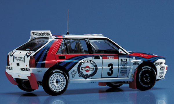 Hasegawa [CR15] 1:24 LANCIA SUPER DELTA ('92 WRC MAKES CHAMPION)(4967834252158)(4967834252158)