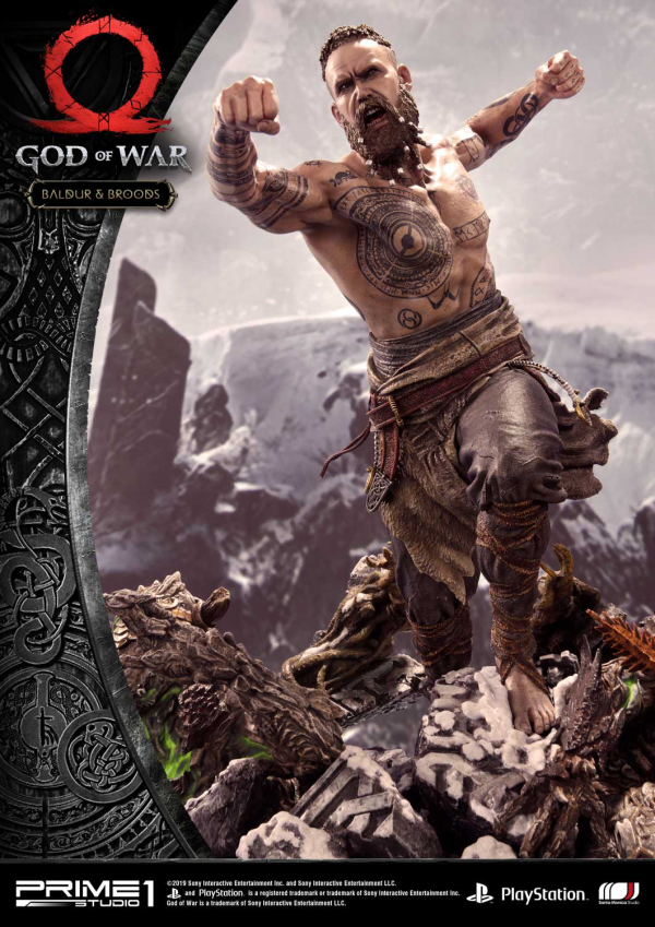 Prime 1 Studio Ultimate Premium Masterline God Of War Baldur & Broods(4562471902468)(4562471902468)