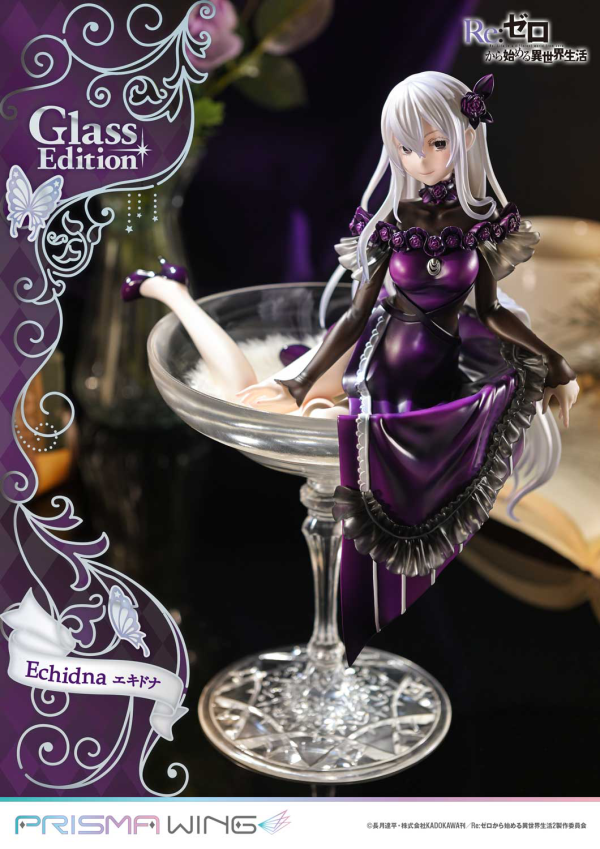 Prime 1 Studio PRISMA WING Re:ZERO -Starting Life in Another World- Echidna Glass Edition 1/7 Scale Pre-Painted Figure | 4580708049526