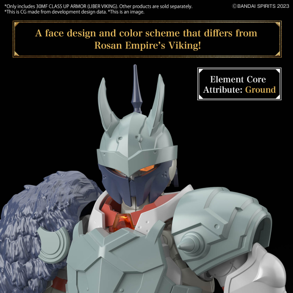 BANDAI Hobby 30MF CLASS UP ARMOR (LIBER VIKING)