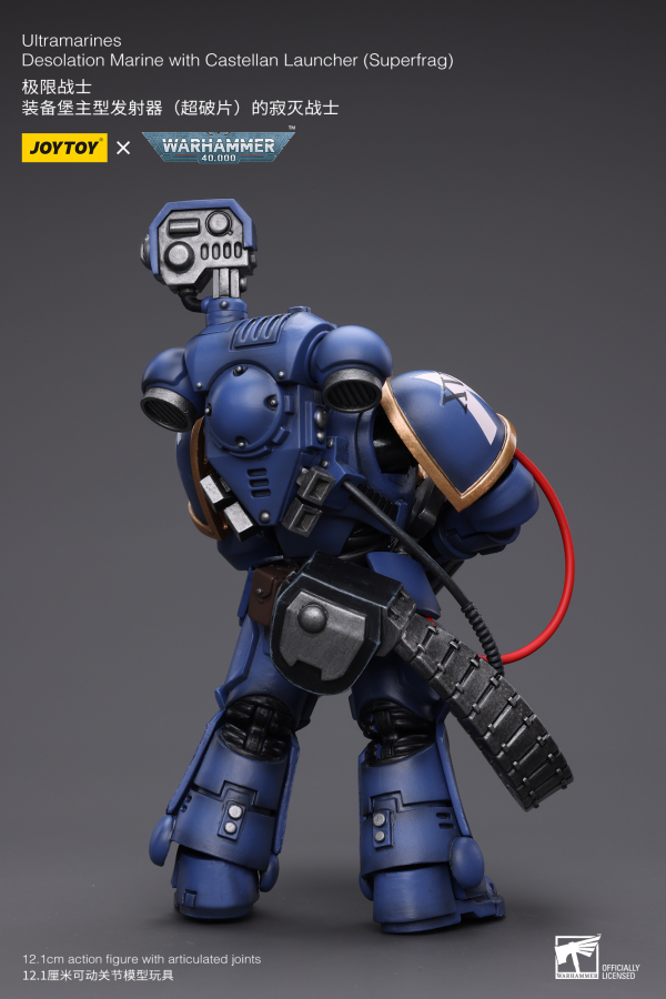 Joy Toy Ultramarines Desolation Marine with Castellan Launcher (Superfrag)