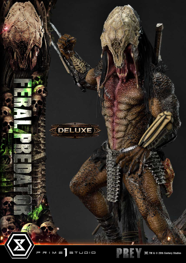 Prime 1 Studio Museum Masterline Prey Feral Predator Deluxe Version(4582647120731)(4582647120731)