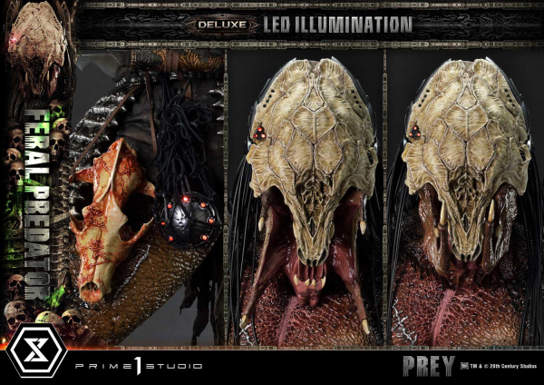 Prime 1 Studio Museum Masterline Prey Feral Predator Deluxe Version(4582647120731)(4582647120731)